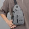 1Pc Breast Bag Men's Backpack New Breast Bag Leisure Sports Travel Chest Bag Shoulder Messenger Bag Shoulder Bag Tide