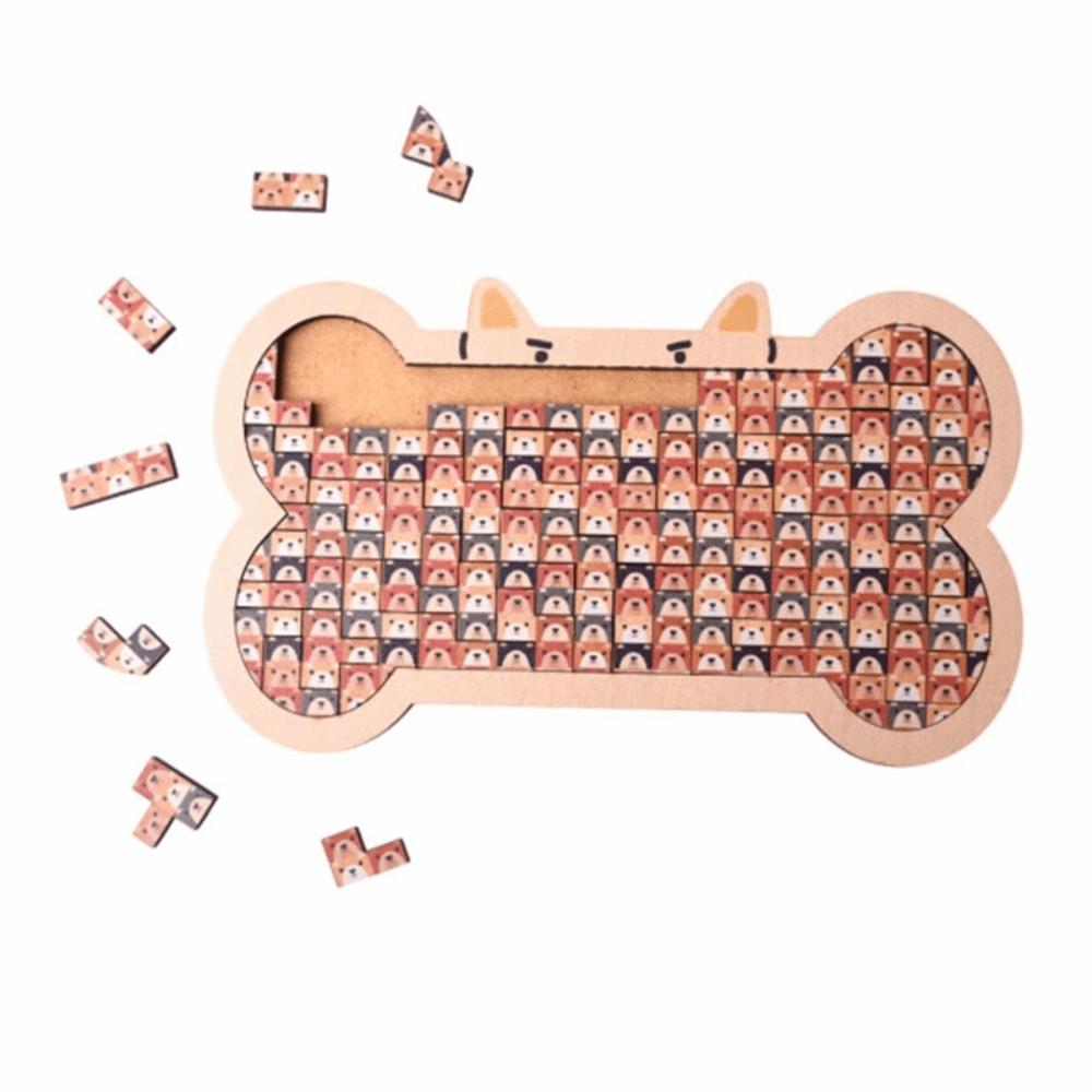 

Brain Burning Cat Wooden Puzzle Animal Puzzle Unique Irregular Puzzle Children s Toy Style A