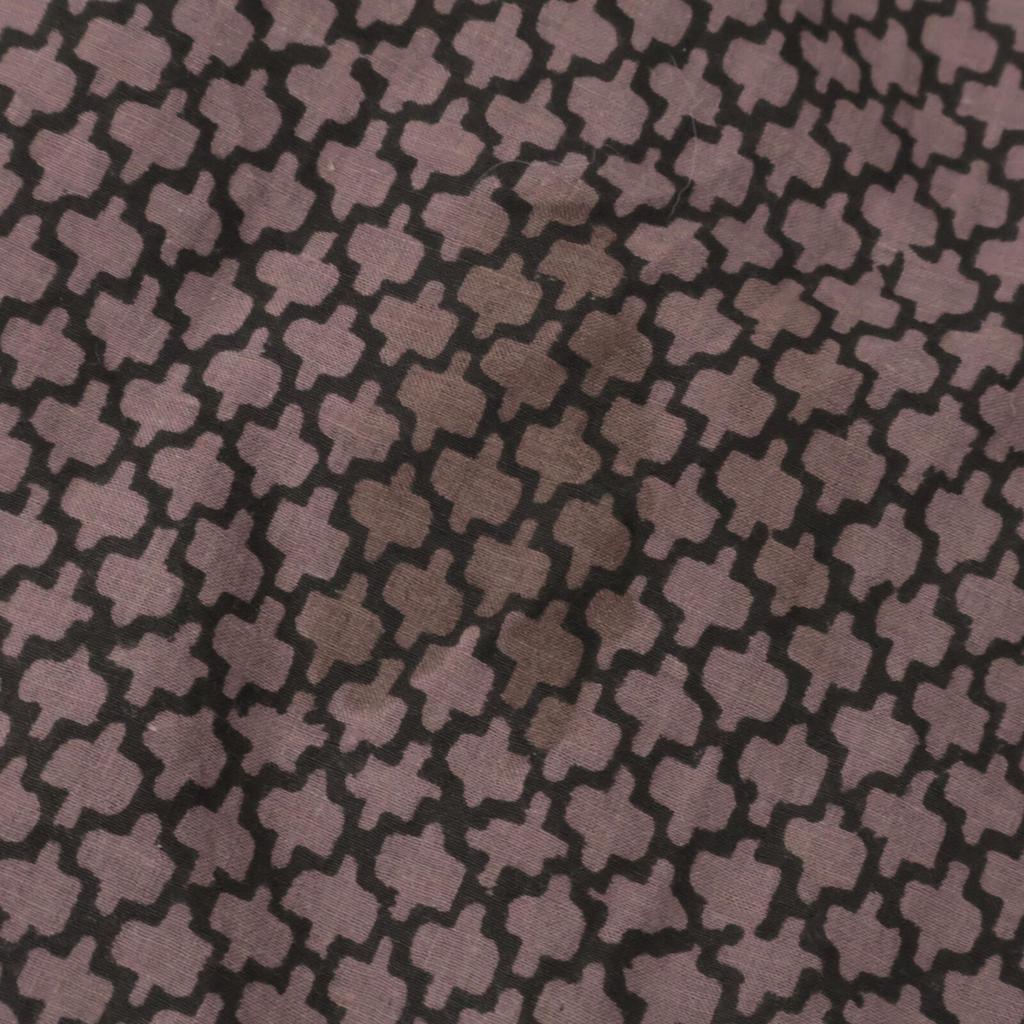 Haat HA22FH511 Brown All-over Print Short-sleeved Dress Dress 4 BrownUsed