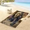 Rebellion Brotherhood beach towel soft Beach towel for vacation photos quick-drying swim towel Outdoor pool towel swim printing