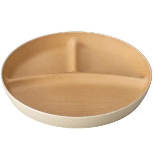 Kano Gentle Color Antibacterial Kids Plate, 21cm Diameter, Beige, 74427