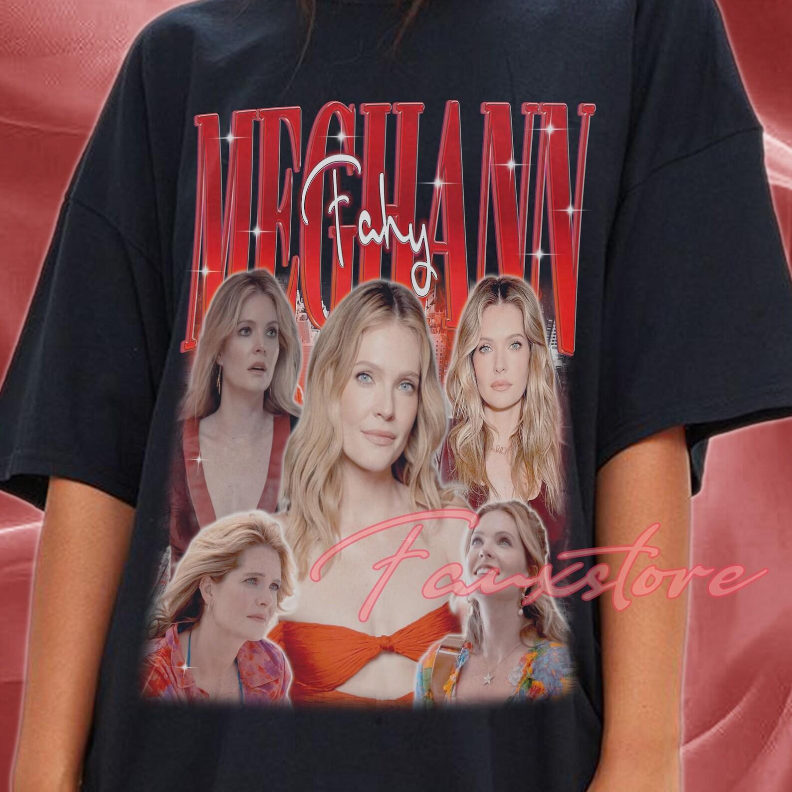 Meghann Fahy Collage Graphic Tee, 100% Cotton ComforT-Shirt 3XL