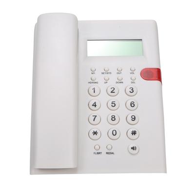 Desktop Battery-free Landline Telephone with Caller Identification Adjustable LCD Screen Brightness
