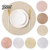 Easy Clean Placemats Mat Wear-Resistant Placemat Resistant Heat Reusable PVC Dining Table Stain-proof Stain-Proof for Home Kitchen Protection Mats