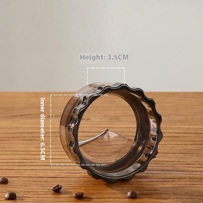 Universal Coffee Tamper For Moka Pot Rotary Powder Dosing Ring Coffee Distributor Leveler Abs Food Grade Material Espresso Tool