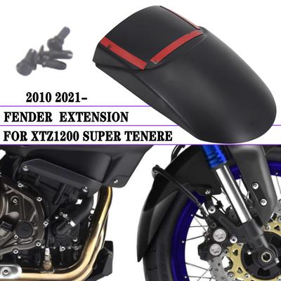 For Yamaha XTZ1200 XTZ 1200 XT 1200 Z XT1200Z Super Tenere 2010- Motorcycle Front Wheel Fender Extension Mudguard Splash
