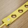 6/8 Holes Storage Rack Rotatable Foldable Wardrobe Space Saver Metal Material Space Saving Design Hook Rack Closet Storage