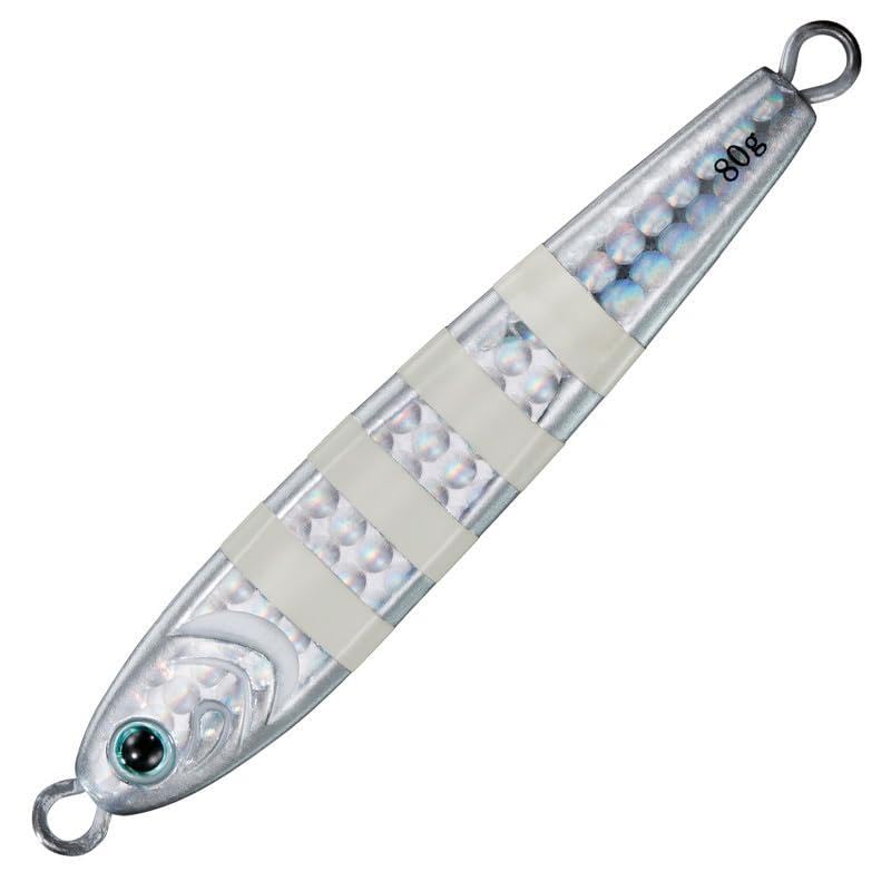 Daiwa TG Bait 100 3D Silver Zebra Glow Lure