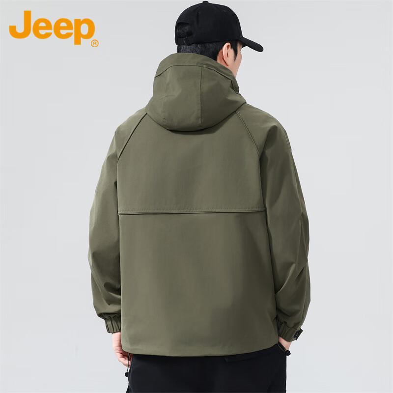 Jeep Men's Autumn Breathable Casual Jacket