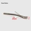 S-shaped Bent Head Flat Chisel for Electric Motor Coil Repair and Line Cleaning