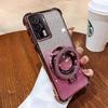 F5pro Case Luxury Magnetic Bracket Shockproof Cover For Xiaomi poco F6 X6 F5 Redmi 13 14 PRo F3 13T 12T Case with Holder shiny Glitter