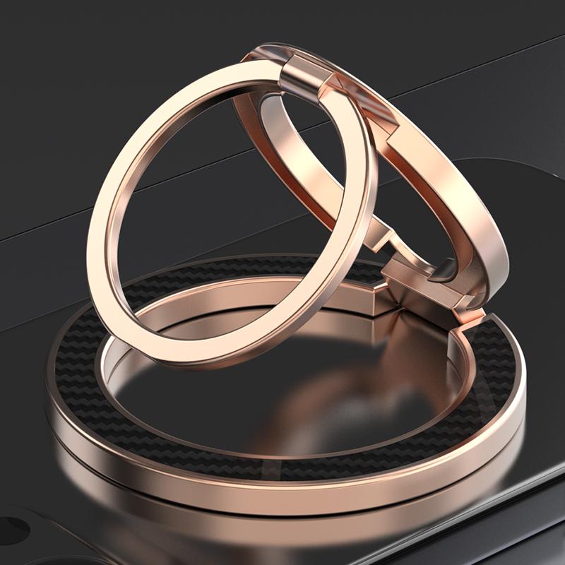 Supporto Anello Magnetico a Doppia Faccia MagSafe per Telefono - Supporto Pieghevole Portatile per Cellulare, Accessori per Telefono, Staffa di Supporto