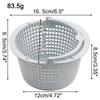 Robust For Hayward SPX1091C Filter Basket With Handle 16 5x9 5x12cm Easy Use