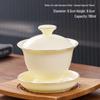Naijiang Gemstone Yellow Anti-Scald Ceramic Gaiwan