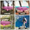 Backpacking Hammock Nylon Double Camping Hammock Foldable Backpacking Accessories For Hiking Family Fall Backyard Yard Indoor