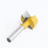 8mm Shank T-Slot Milling Straight Edge Slotting Knife Cutter Router Bits Milling Cutting Handle for Wood Working