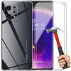 Transparent Case for OPPO Find X5 Shockproof Protection + 2 Tempered Glasses
