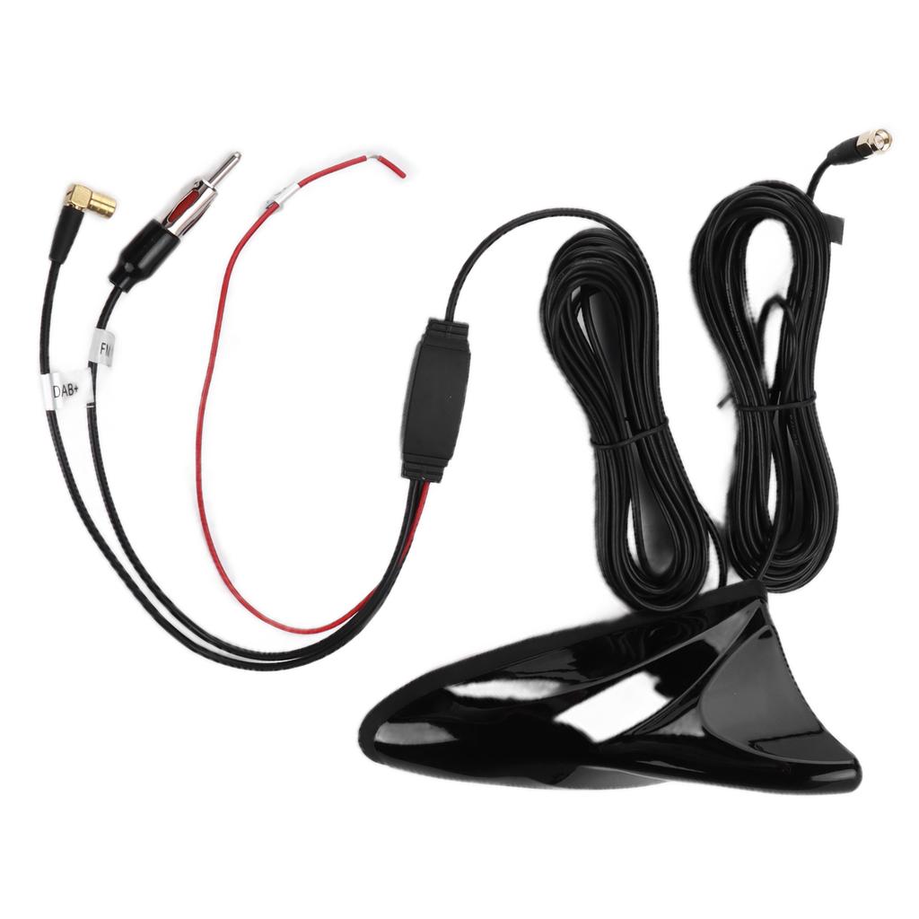 Antenna Shark Fin Shape 470‑860MHz Roof Mounted Universal for Car Digital TV Set Top Box