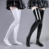 Lakované Lesklé Nadkolenky Anime Cosplay - Sexy a Stylové pro Krásný Vzhled