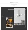 Modern Minimalist Multi-head LED Glass Ball Pendant Light for Bedroom, Dining, or Living Room