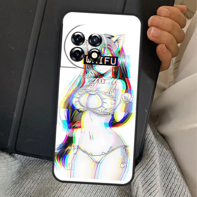 Anime Waifu Girl Case For OnePlus 15 13T 13 12 11 13R 12R 10R 10T 8T OnePlus Nord 5 CE 3 4 Lite N20 N30 Cover
