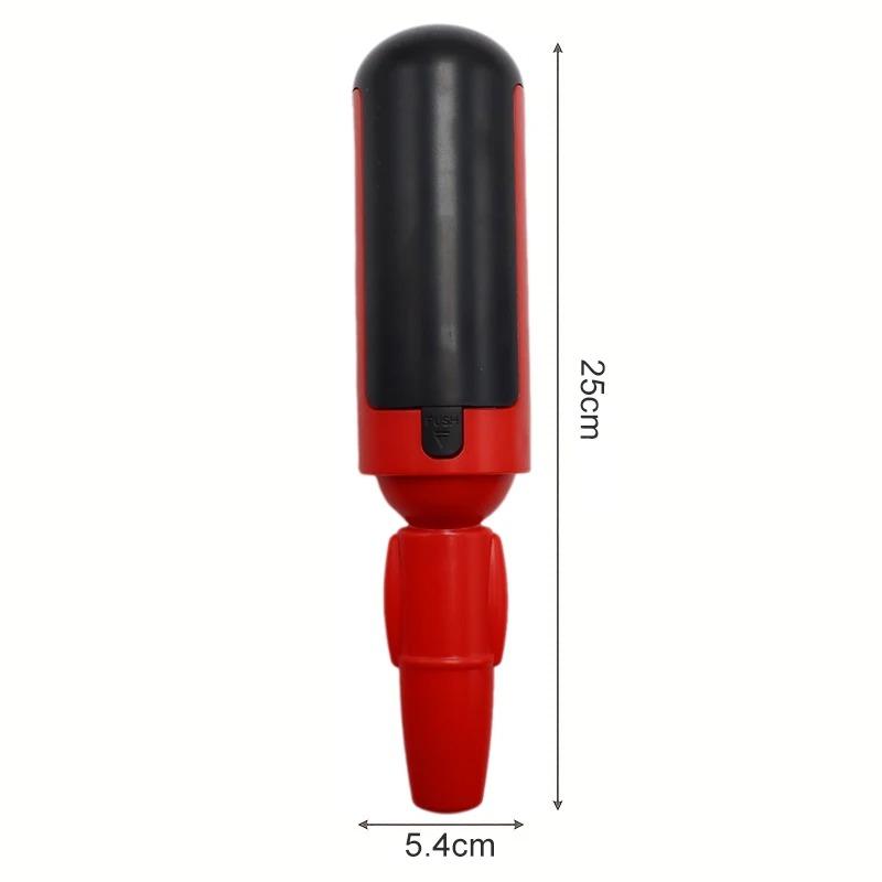Rouleau anti-peluches réutilisable pour animaux de compagnie, brosse multi-usages pour canapé, vêtements, cheveux, autocollant, rouleau anti-peluches