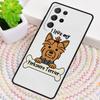 Yorkshire Terrier Yorkie Hund Haustier Handyhülle Für Samsung Galaxy note 10 pro S26 S25 S24 S23 S22 Ultra Plus S21 FE S20 Hülle