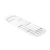 Yamazaki Industrial Co., Ltd. Extendable Dish Drainer, White, Approx. W44-61cm x D17.5cm x H1.6cm, Tower, Extendable Dish Drainer, Model 2873