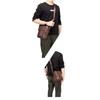 Genuine Cow Leather Messenger Bag Men Handbag Chest Crossbody Shoulder Bag Men's Bag Tas Business Small Male Bolsas Sac