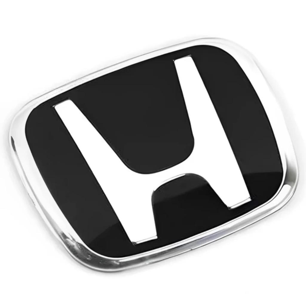 AAADJ1 For Honda Civic Accord City CRV Jade Fit Odyssey Hybrid Red Black Blue Interior Car Steering Wheel Emblem H-Sticker