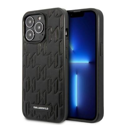 Karl Lagerfeld KLHCP13XMNMP1K iPhone 13 Pro Max 6.7" Hardcase Black/black Monogram Plaque