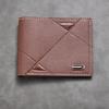 Men Bifold Wallet Slim Faux Leather Card Short Card Wallet Holder Pocket Wallet