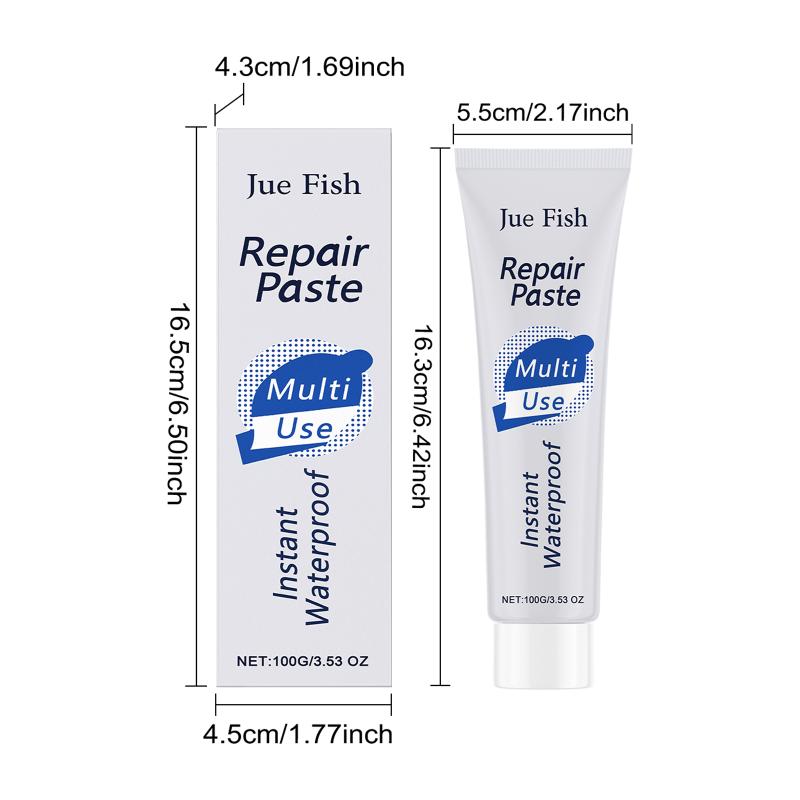 Multi-Purpose Glass Glue, Waterproof Repair Glue, Grout Sealant, Transparent And Porcelain White Glass Glue