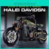 Ретро-мотоцикл Harley Davidson Будівельний набір з ABS-пластику Для хлопчиків та колекціонерів