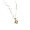 Elegant Temperament Pendant Necklace - High-Quality, Light Luxury, Versatile Clavicle Chain for Women, Niche Design, Internet Celebrity Style.