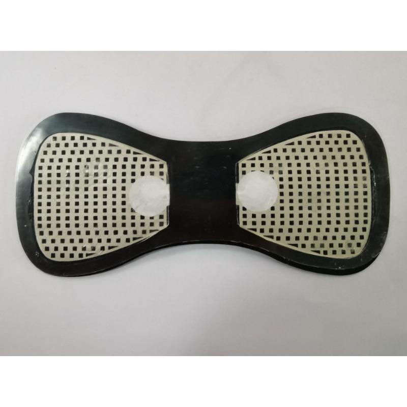 Kürbis Elektrodenscheibe Schulter und Nacken Niederfrequenter Impuls Massagepflaster, Gelpflaster Tragbares Zervikalpflaster