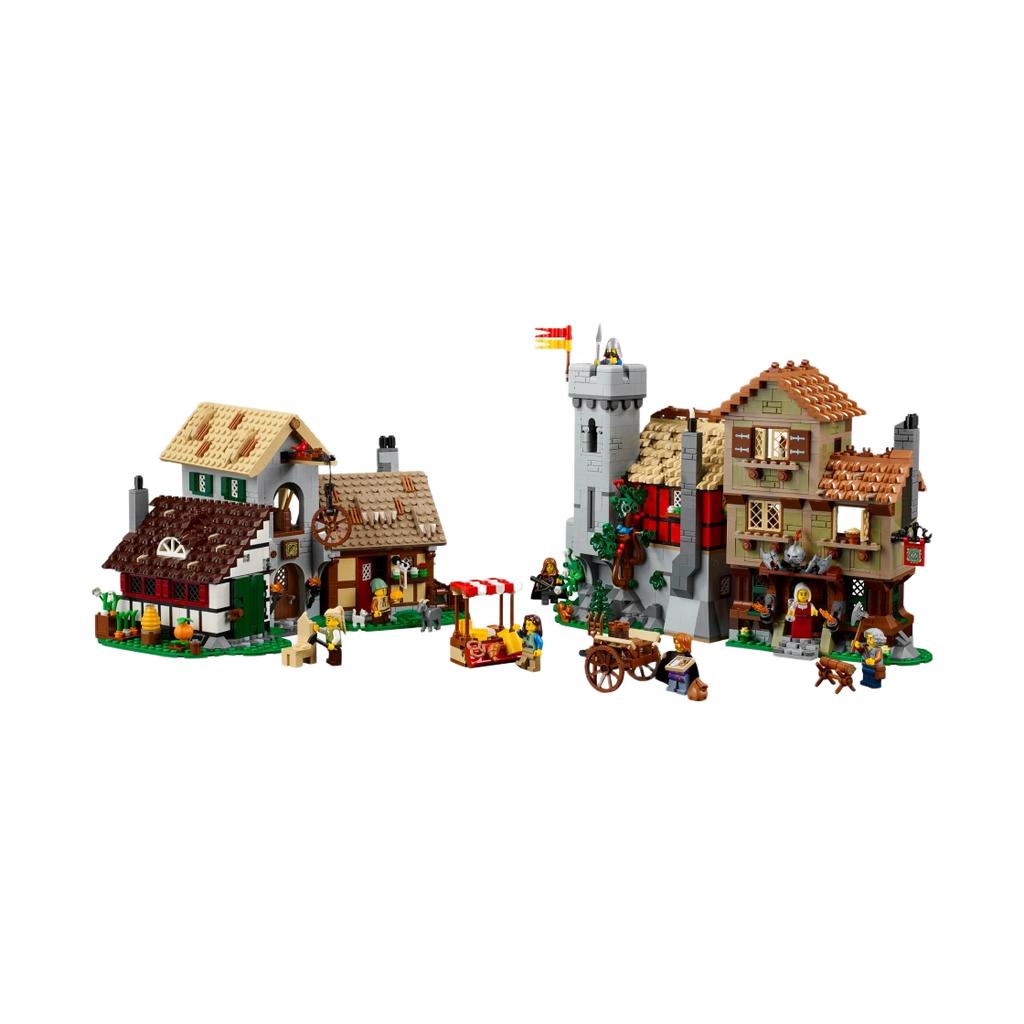 Lego Medieval Town Square