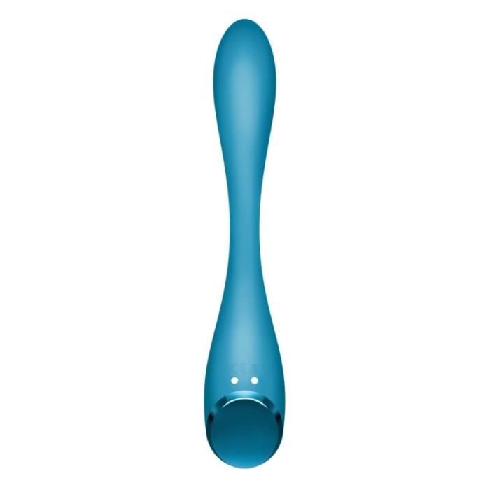 Vibromasseur - Satisfyer - G-Spot Flex 5+ - Bleu - Flexible - Connect App