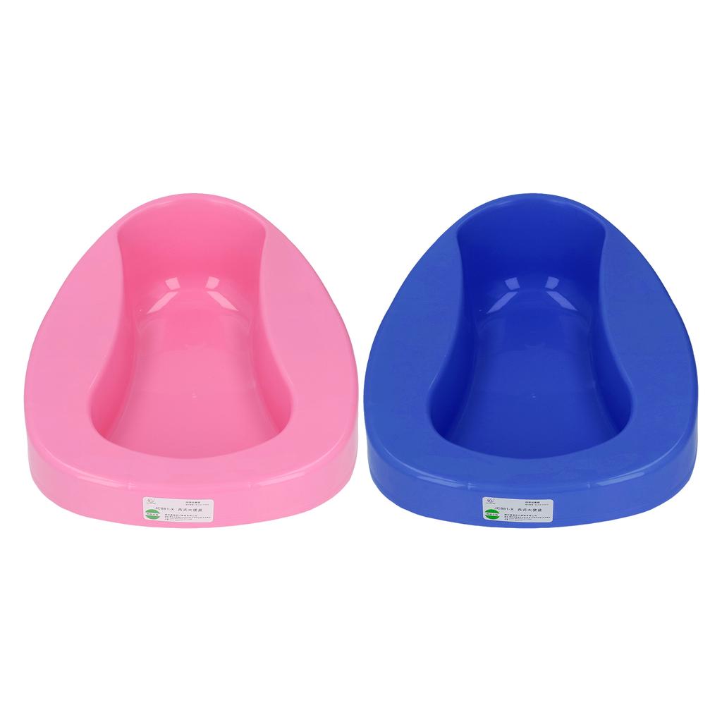 Large Bed Pan Nursing Thicken 10 Degree Slope Bedridden Bedpan for Elderly Pregnant Women