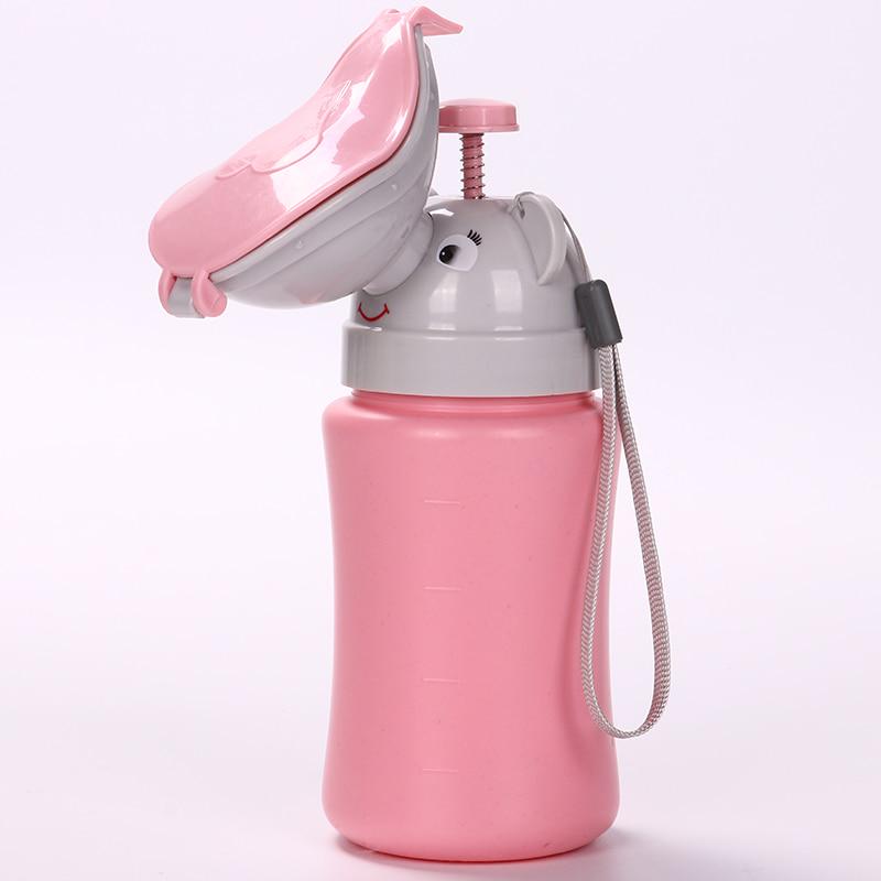 Bärbar Bekväm resor Söt Baby Urinal Barn Potta Flicka Pojke Bil Toalett Potties Vehicular Urinal