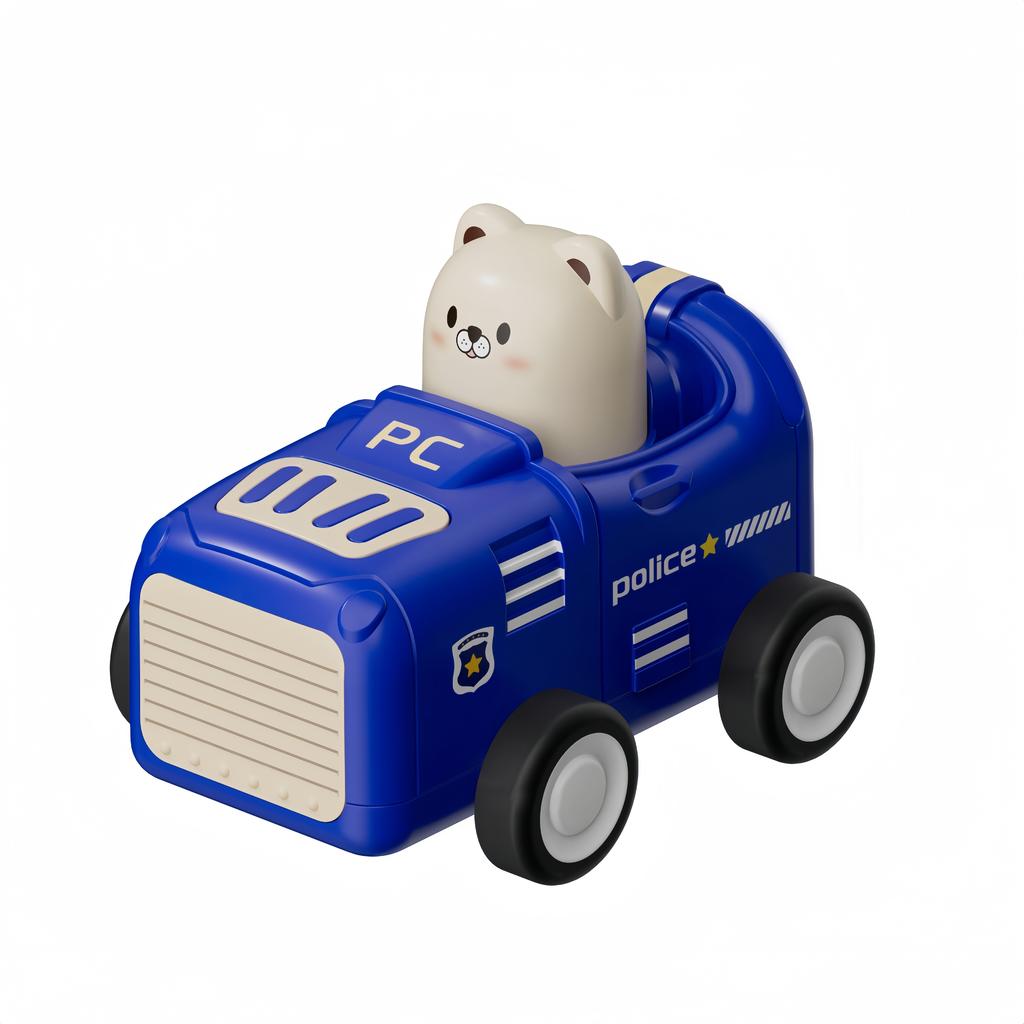 Press And Go Car Toys Animal Racing Cars, Play Vehicle Set, Friction Car Toys, As Birthday, Christmas, Halloween Gift