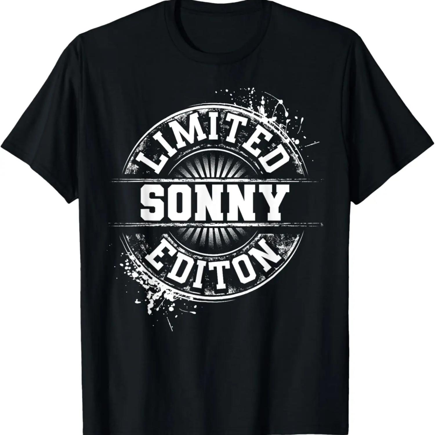 

SONNY Футболка с забавным персонализированным именем, лимитированный выпуск, подарок-шутка XXXXXL чёрный