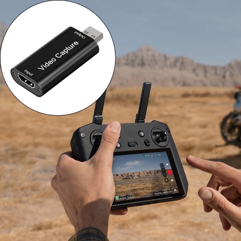 1080P 30Hz Video Capture Card USB2.0 To HDTV Video Recorder for Game Camcorder Camera Recording Live Streaming