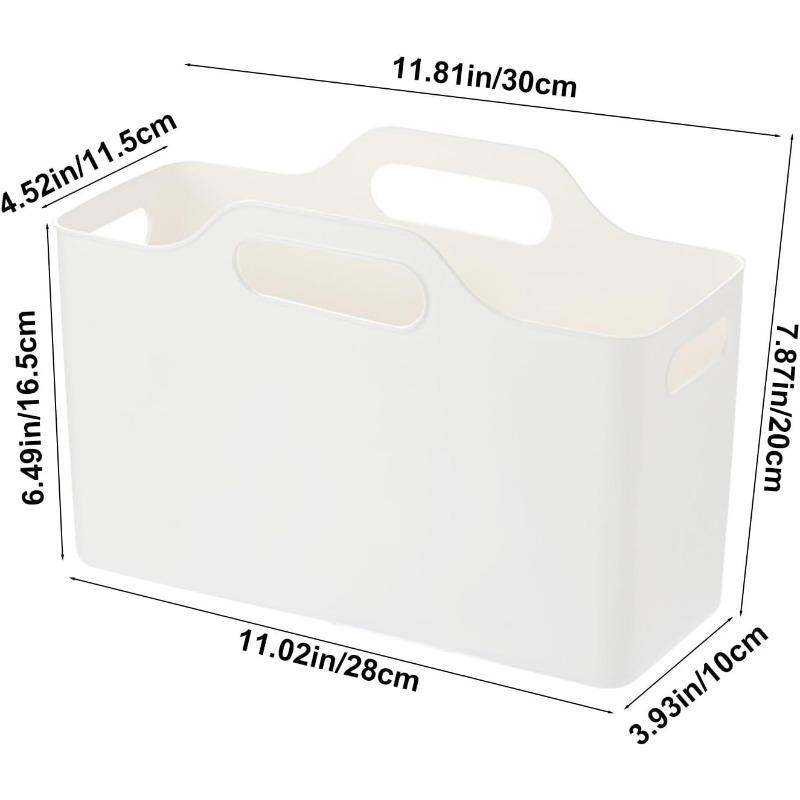 Miscellaneous Storage Basket, Desktop Plastic Sorting Basket, Household Organizer, Multipurpose Bathroom & Kitchen Storage Bin