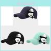 Panda Cartoon Baseballkappe Für Damen Sommer-Sonnenhut Mit Verstellbarer Passform Und Atmungsaktivem Baumwollstoff