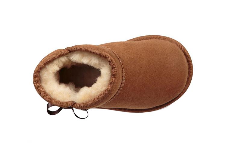 UGG Idris Snow Boots Chestnut Brown Children Aged 3 7 Years Old 1118888T-CHE
