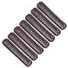 7Pcs Front Grill Mesh Grille erts Cover Trim Kit for Jeep Wrangler TJ 1997 1998 1999 2000 2001 2002 2003 2004 2005 2006