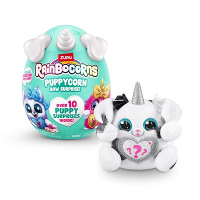 ZURU Rainbocorns Puppycorn Surprise Series 3 Samling Plyschleksak Överraskningsägg Klistermärkepaket Slime Hund Gosedjur för Åldrar Flickor Barn (Dalmatiner) 3+
