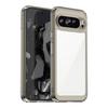 For Google Pixel 9 Pro XL Back Cover WANLONFENG XC Series TPU Acrylic Phone Case with Tempered Glass Film