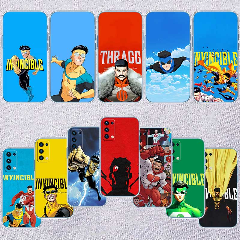 UP35 I-Invincibles Transparent Phone Case for Motorola Moto G40 G04 G05 One Ace Action Fusion + Plus Hyper Macro Vision Zoom
